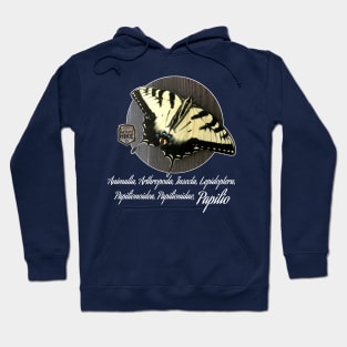 Yellow Swallowtail Taxonomy Hoodie